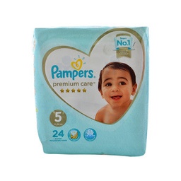 [8001090474001] 24 Couches Junior Pampers T5 (11 - 25kg)