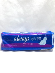 [4015400646860] 9 Serviettes Hygiéniques Classic Thick Long Always