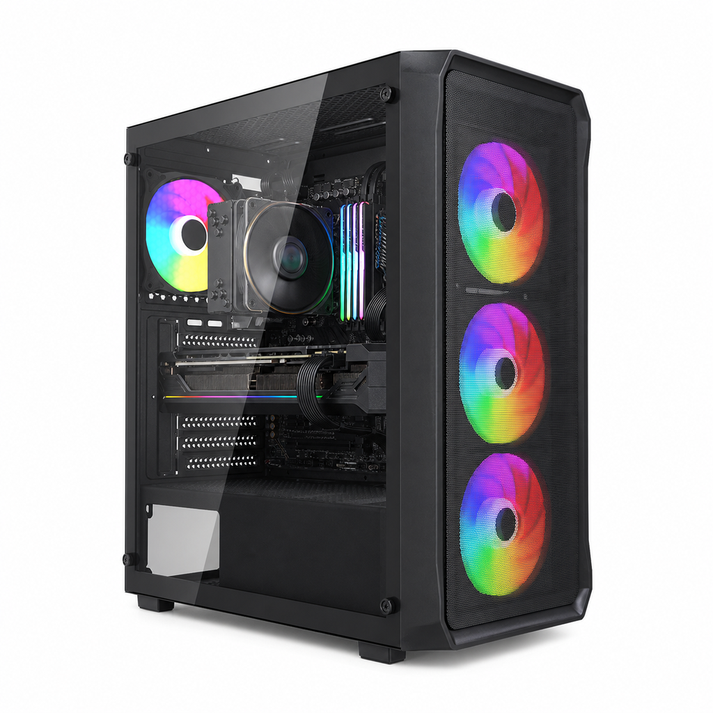 PC Gamer Ryzen 7 5700X - RTX 3060 12 Go - 16 Go DDR4 / SSD 512 Go