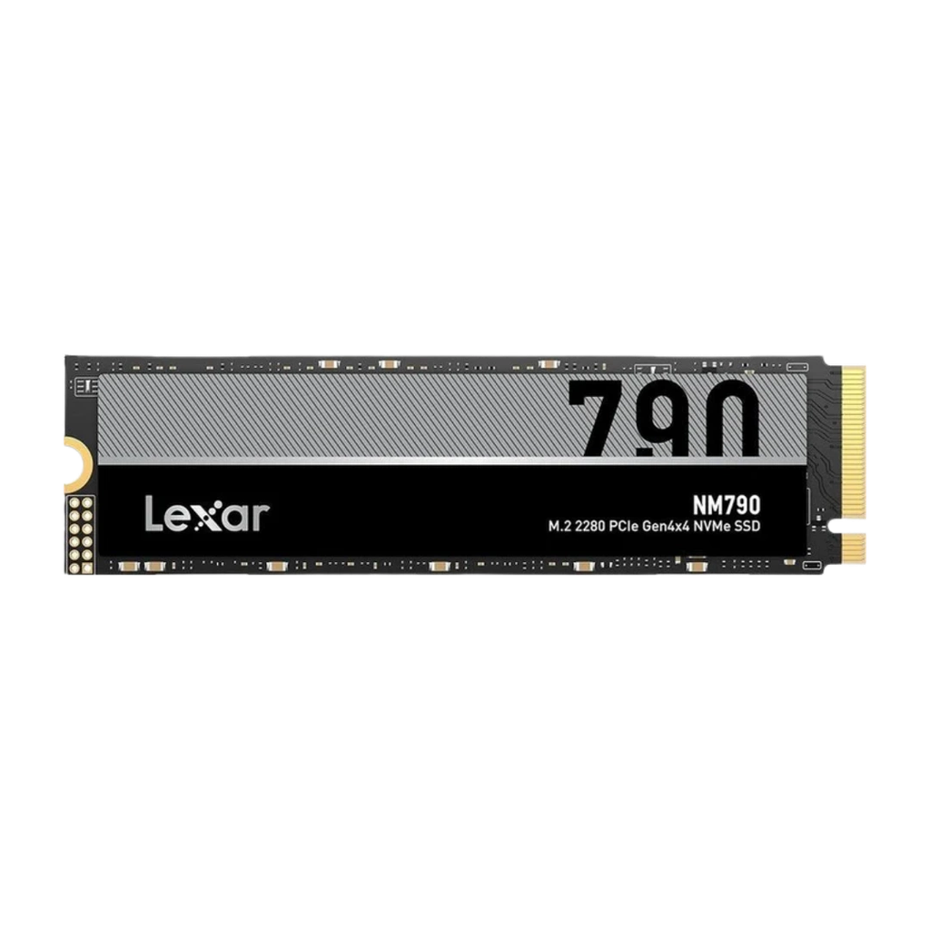 Lexar SSD NM790 512GB High Speed PCIe Gen 4X4 M.2 NVMe, up to 7200MB/s read and 4400 MB/s write 12M