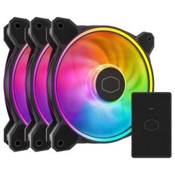 [4719512127506] Cooler Master MasterFan MF120 Halo² 3in1 (Black)