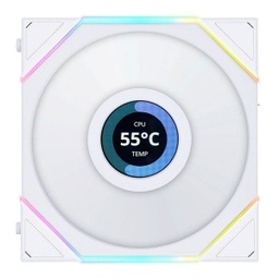 [4718466017260] Lian Li UNI Fan TL-LCD Wireless 120 White