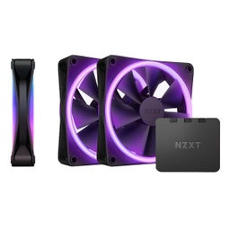 [5056547200897] NZXT F120 RGB Duo Triple Pack Black