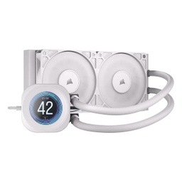 [0840440400349] Corsair Nautilus 240 RS LCD (Blanc)
