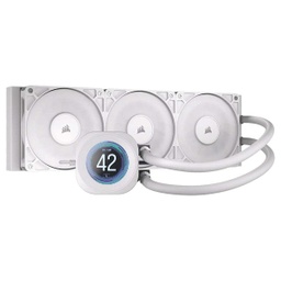 [0840440400363] Corsair Nautilus 360 RS LCD (Blanc)