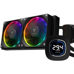 [4712960138261] Gamdias Chione M4 240 ARGB LCD Black