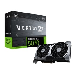 [4711377308229] MSI GeForce RTX 5070 VENTUS 2X OC 12Go GDDR7